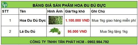 giá hoa đu đủ đực tại Quận Bình Tân chất lượng
